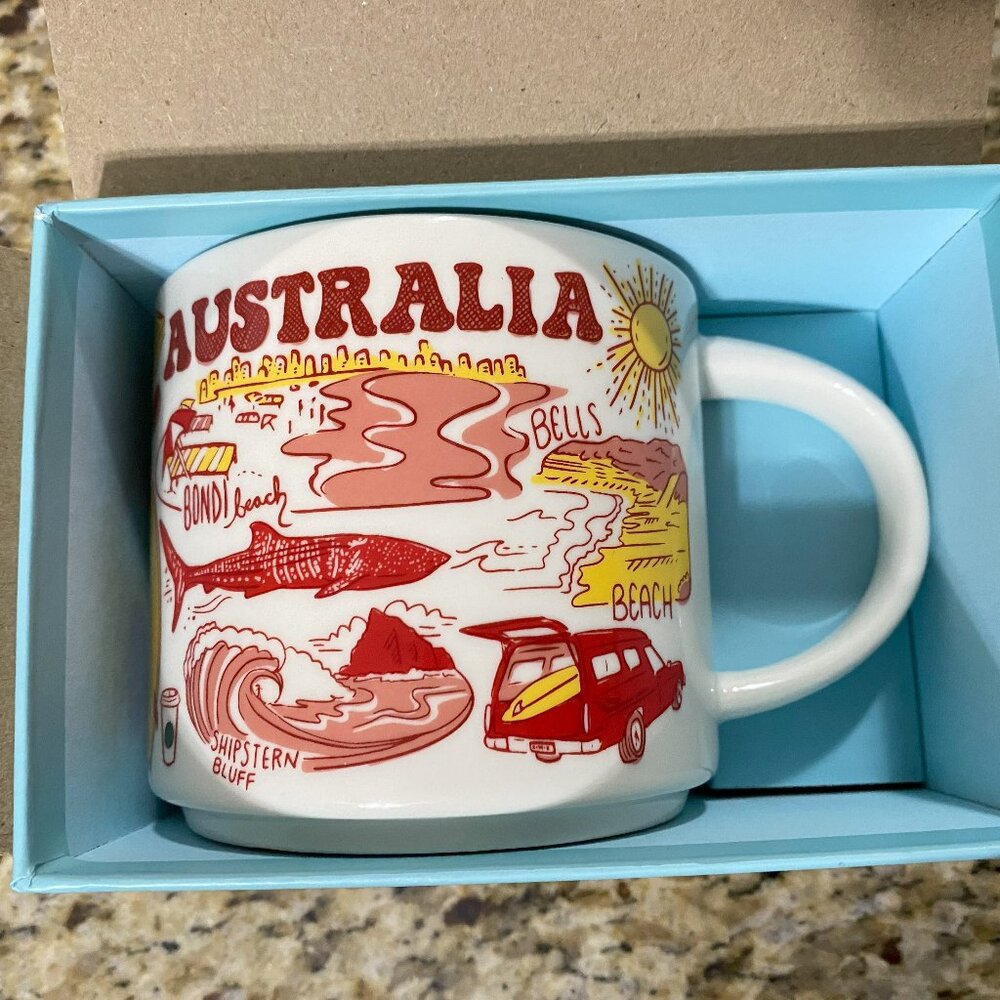 🔴SOLD🔴 BRAND NEW Australia Starbucks Mug in Original Box